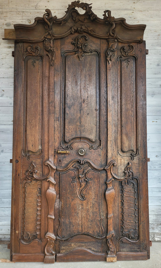 Meisterwerk aus dem Rokoko um 1760/70 in Eiche  - HA/52