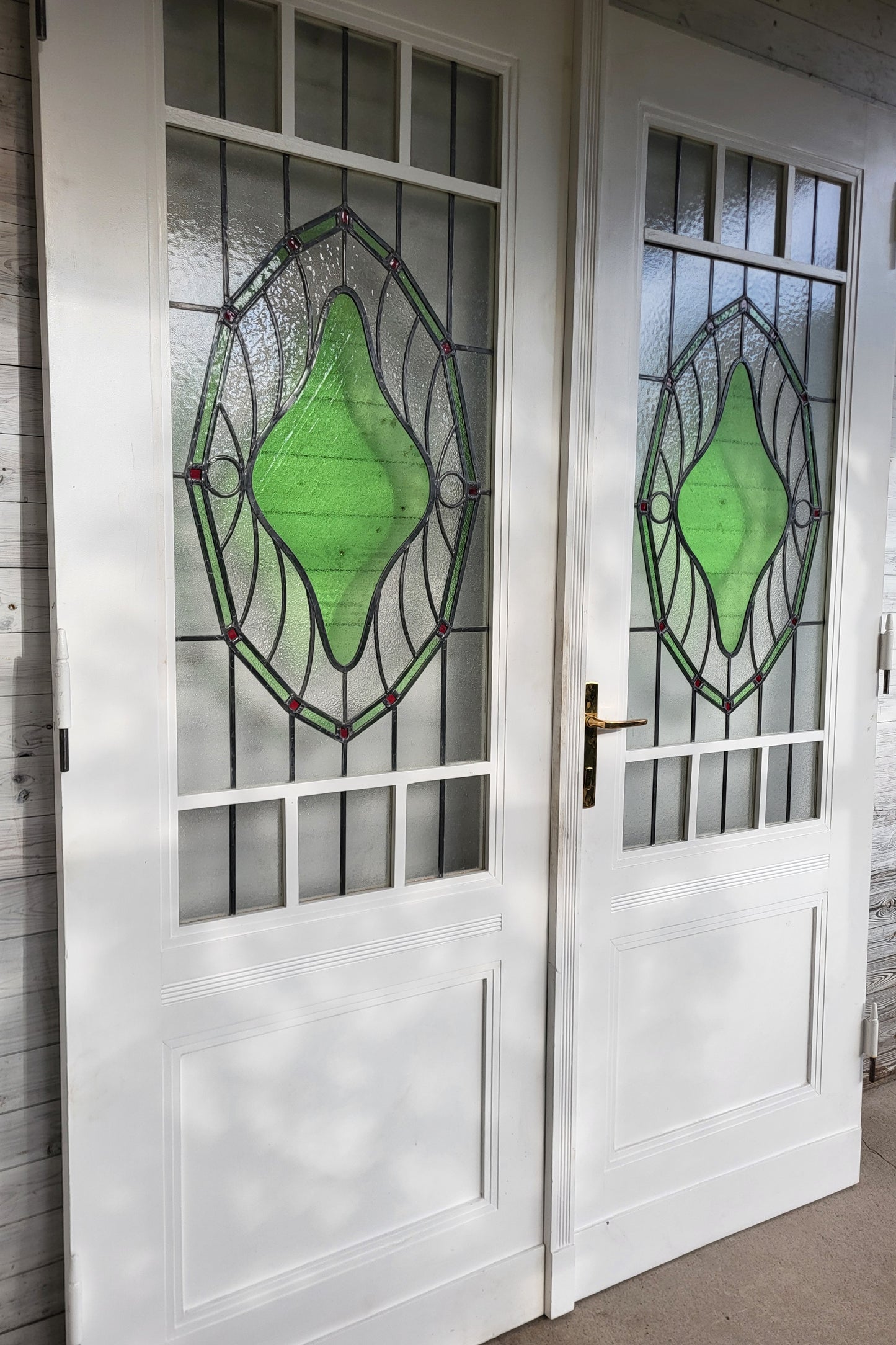 Jugendstiltür mit edler Bleiverglasung - IDG/25