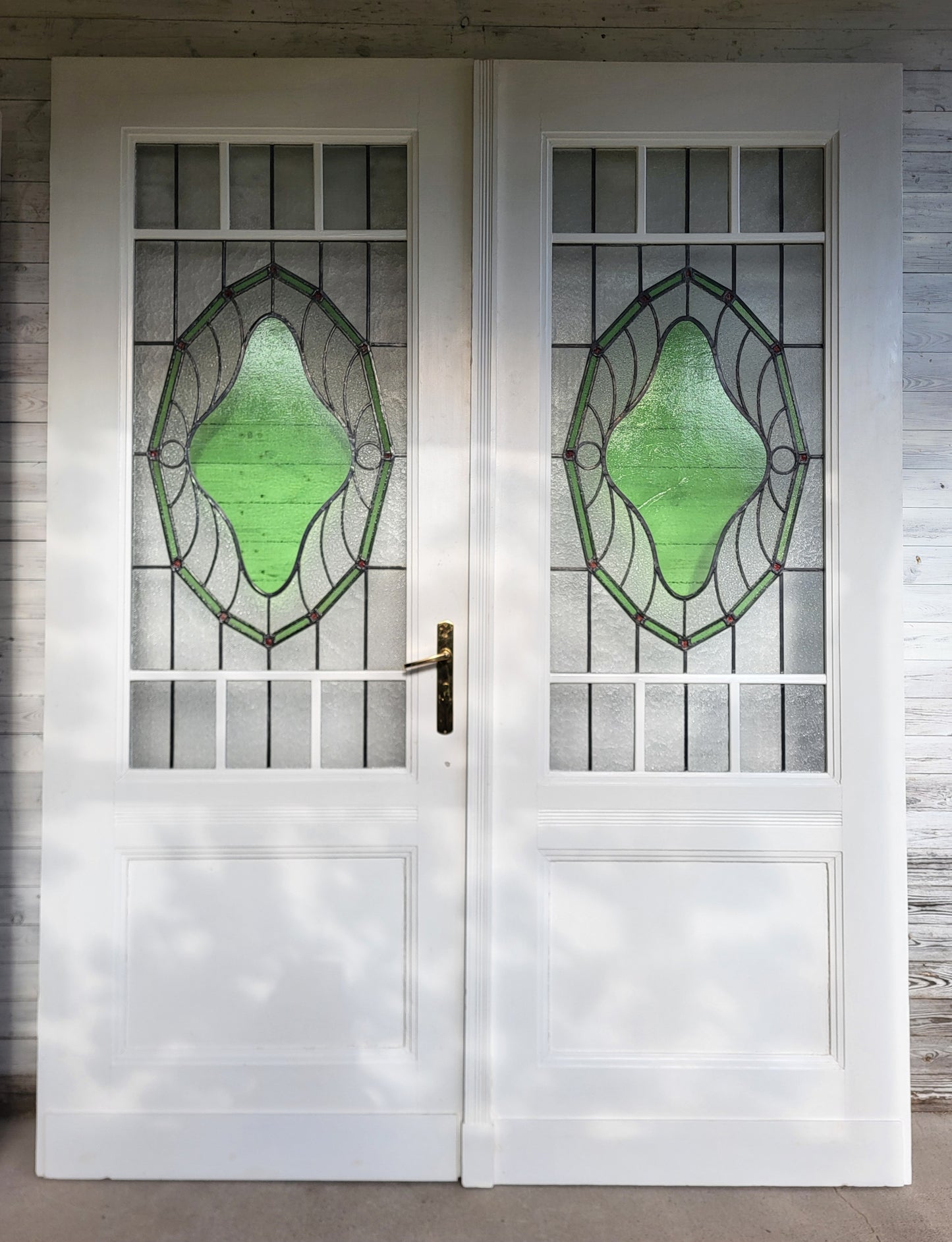 Jugendstiltür mit edler Bleiverglasung - IDG/25