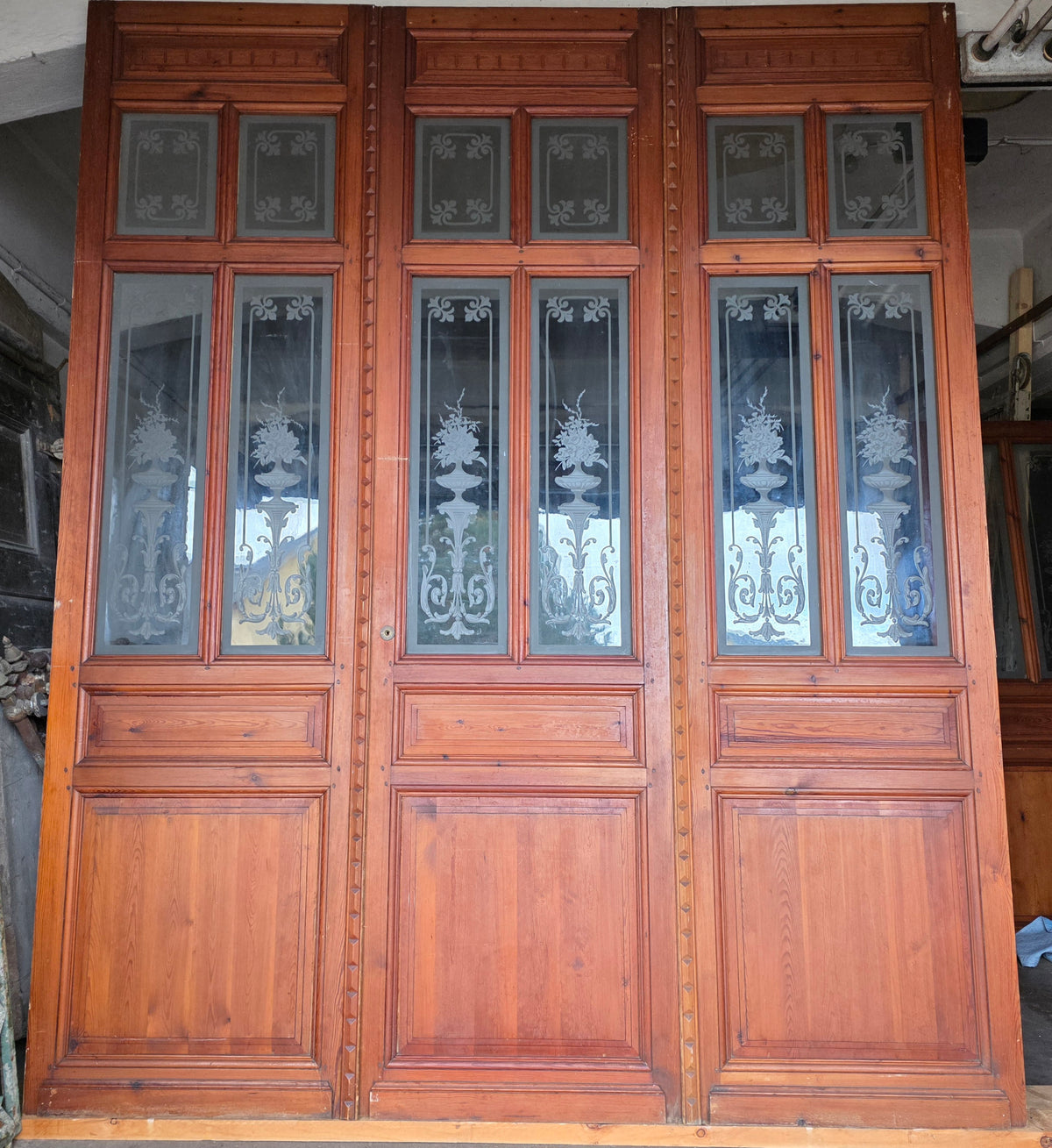Antike Glaswand um 1900 - RT/11