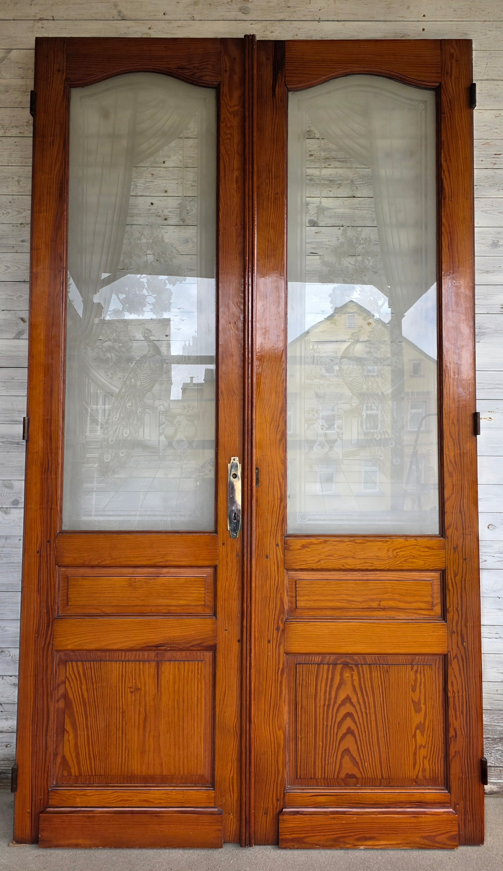 Wunderschöne Flügeltür um 1905/10 - IDG/111 - antike-tueren-baustoffe