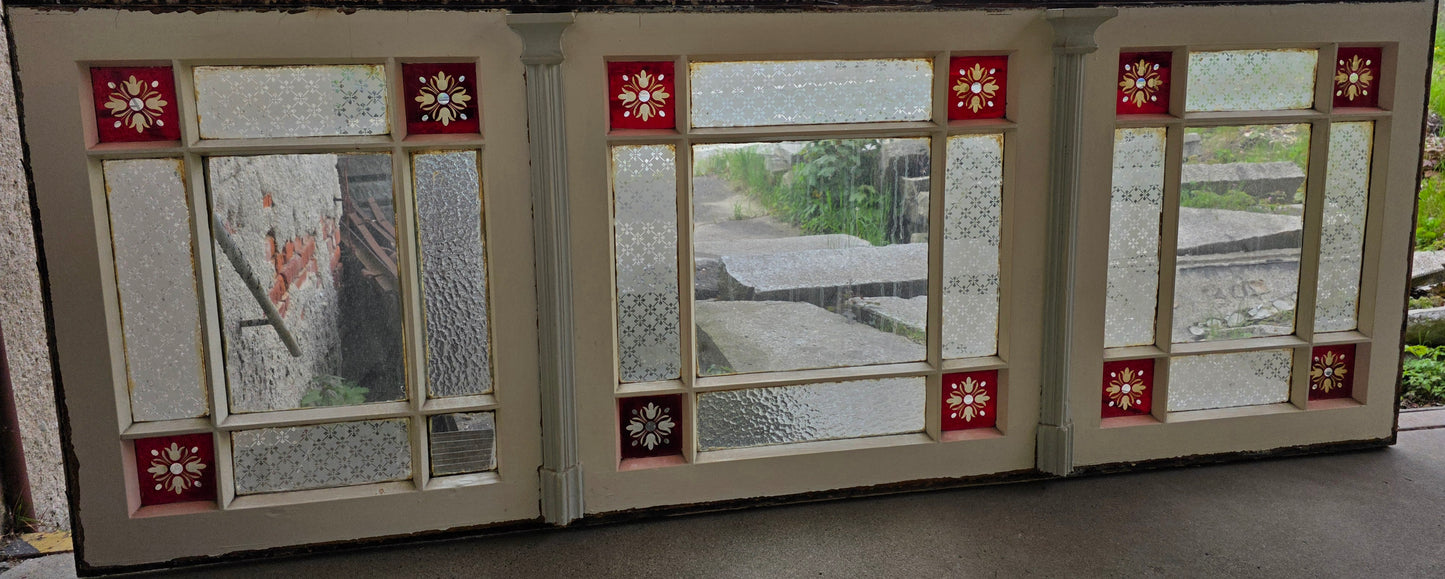 Antike Glasfront um 1880 - IDG/113 - antike-tueren-baustoffe