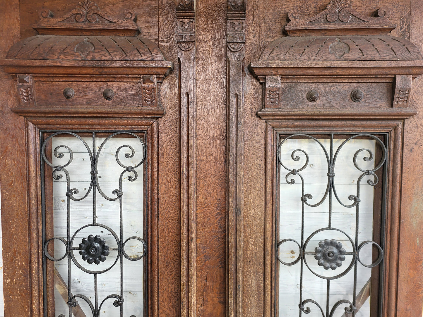 Eichentür um 1890/00 -  HD1/149