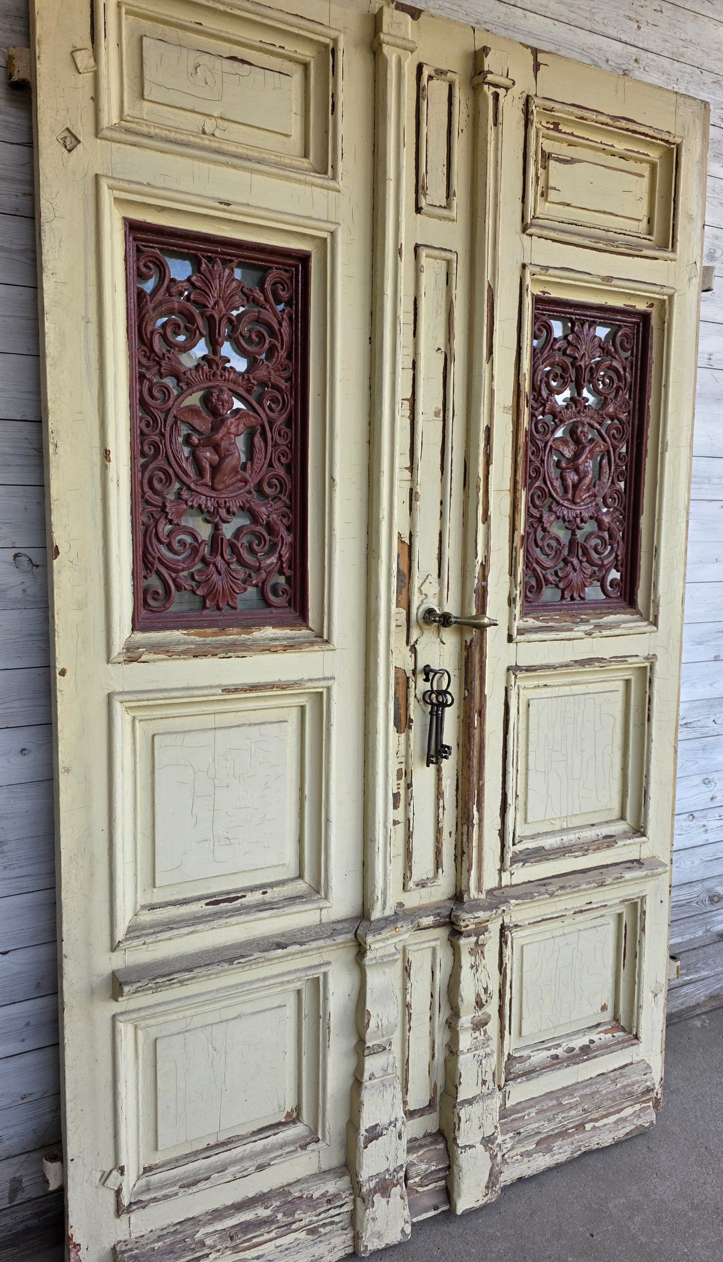 Klassische Haustür um 1850/60 - HA/69 - antike-tueren-baustoffe