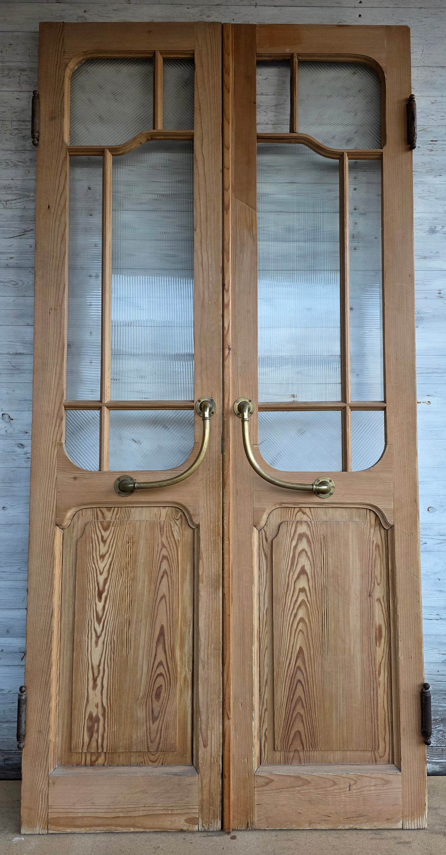 Elegante Jugendstil -Pendeltür um 1905/10 - IP/19 - antike-tueren-baustoffe