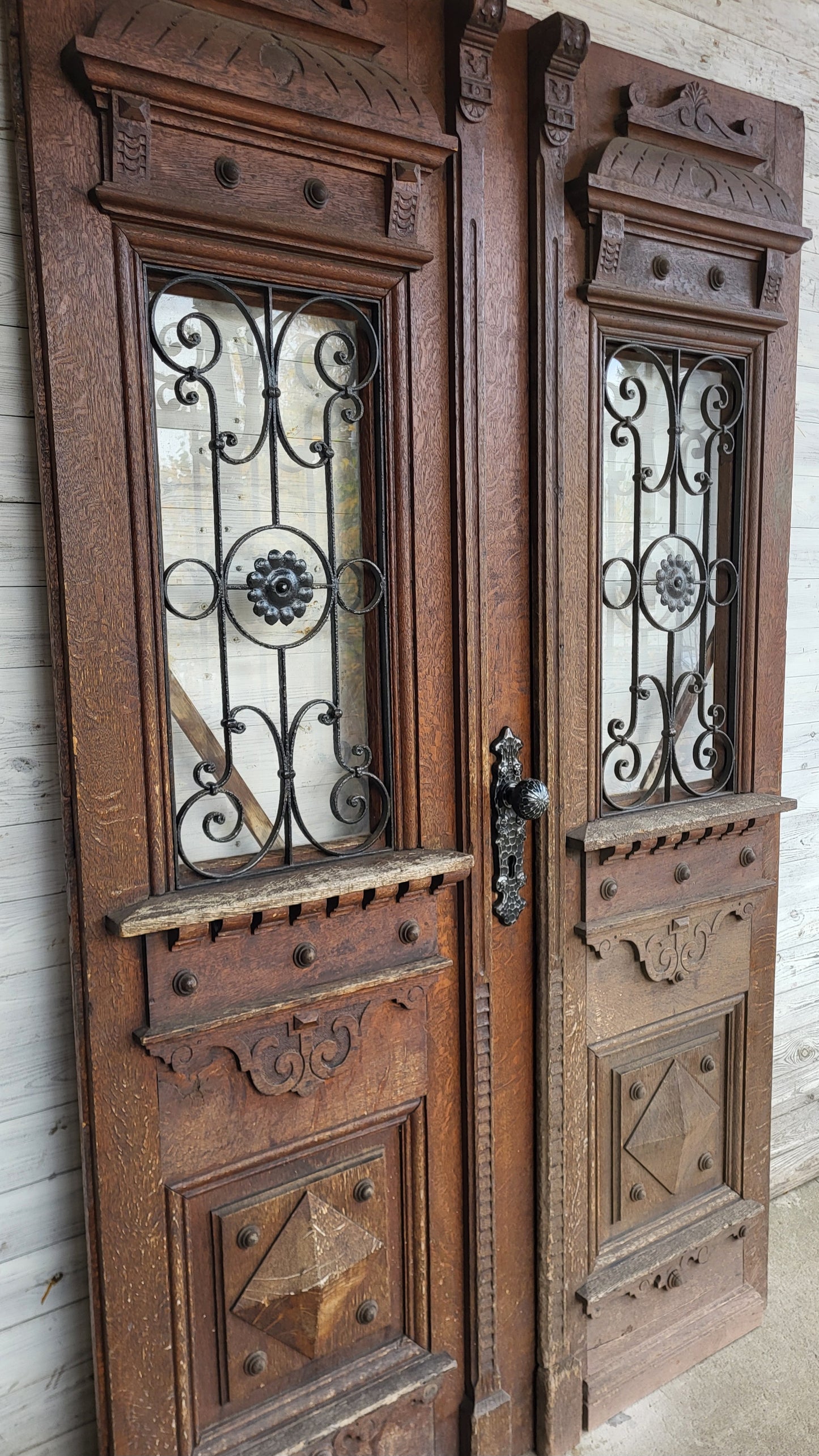 Eichentür um 1890/00 -  HD1/149