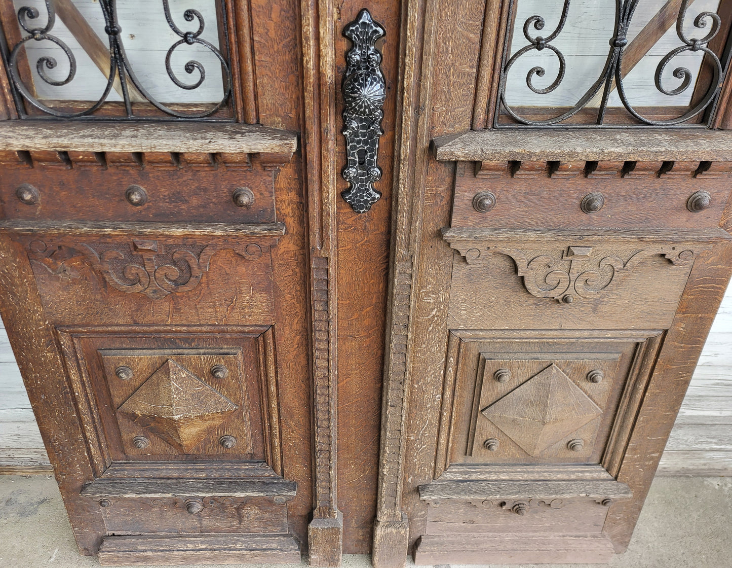 Eichentür um 1890/00 -  HD1/149