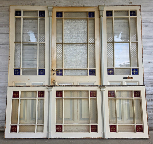 Antike Glasfront um 1880 - IDG/113 - antike-tueren-baustoffe