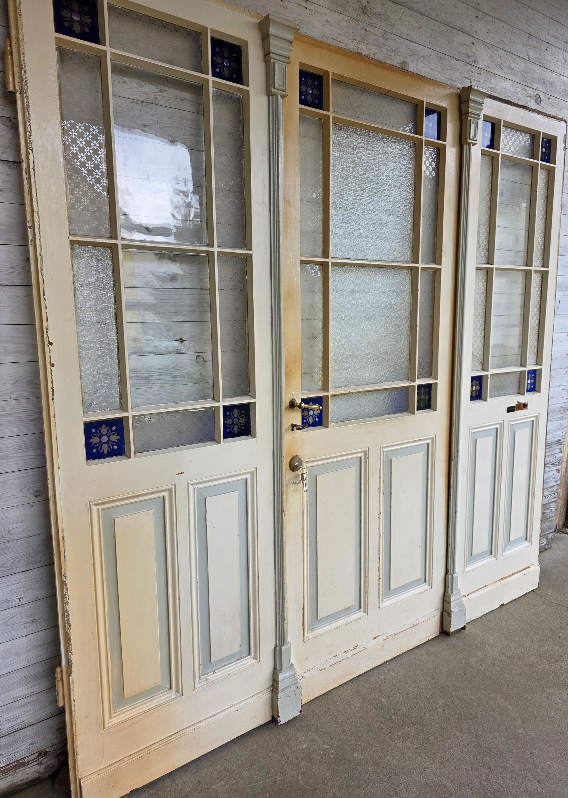 Antike Glasfront um 1880 - IDG/113 - antike-tueren-baustoffe