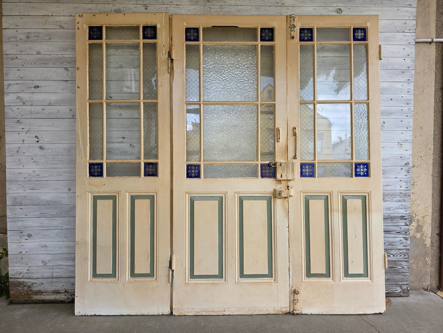 Antike Glasfront um 1880 - IDG/113 - antike-tueren-baustoffe