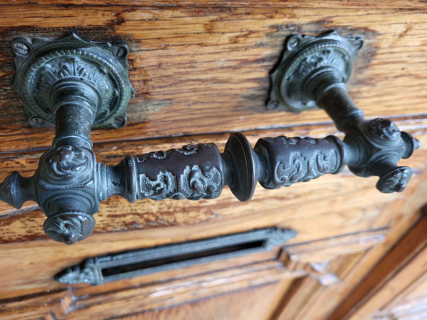 Herrschaftliche Gründerzeit Tür in Eiche - HD2/113